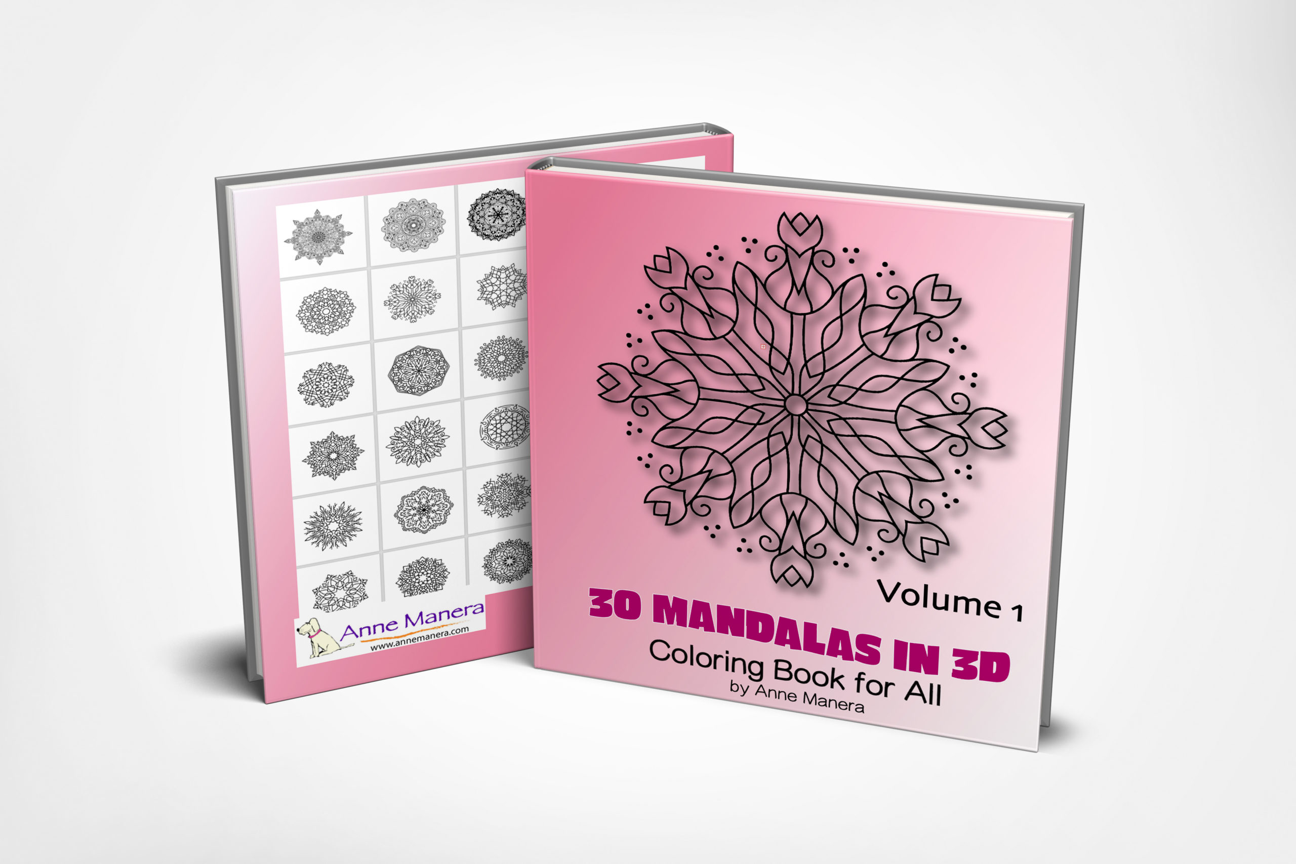 Download 30 Mandalas In 3d Coloring Book For All By Anne Manera